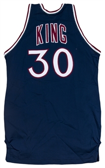 1982-83 Bernard King Game Used New York Knicks Road Jersey 